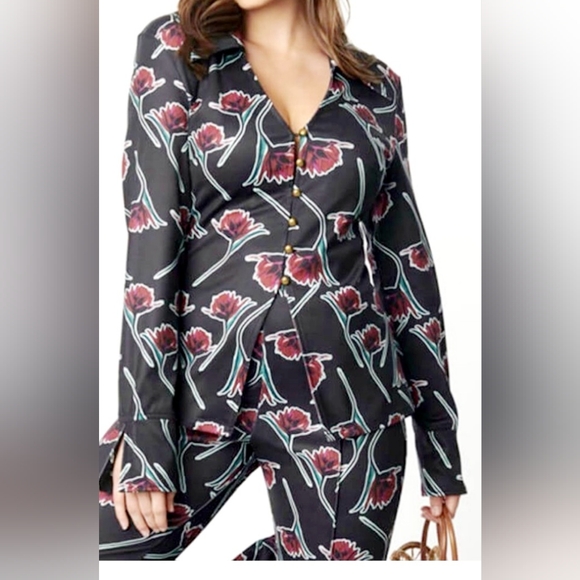 Unique Vintage Brand Blouse Size L. NWT - Picture 7 of 8